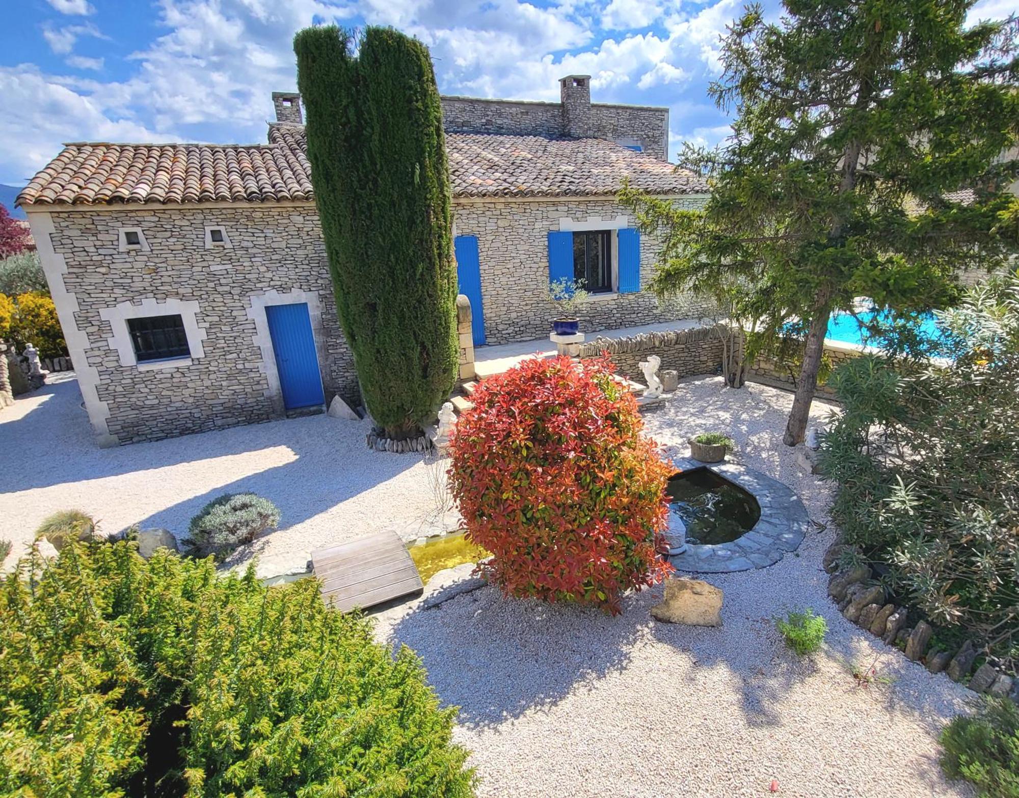 "La Massette Du Cheval Blanc" Villa De Caractere En Pierre LʼIsle-sur-la-Sorgue Exteriér fotografie