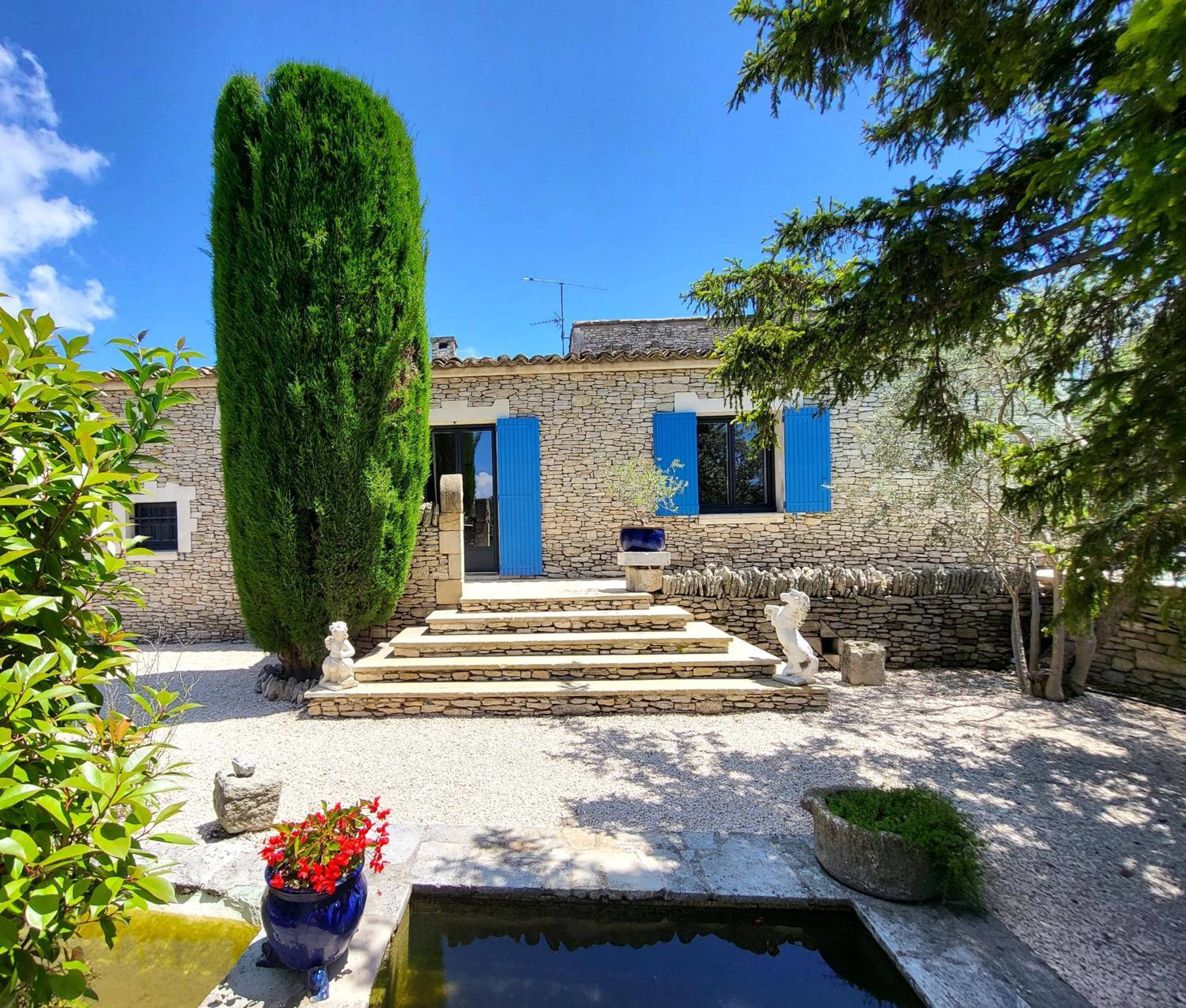 "La Massette Du Cheval Blanc" Villa De Caractere En Pierre LʼIsle-sur-la-Sorgue Exteriér fotografie